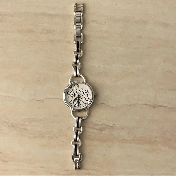 Brighton Chic Paris Fashionista Watch Brighton FASHIONISTA Watch Paris Fashion Style Chic Crystals  main image 4